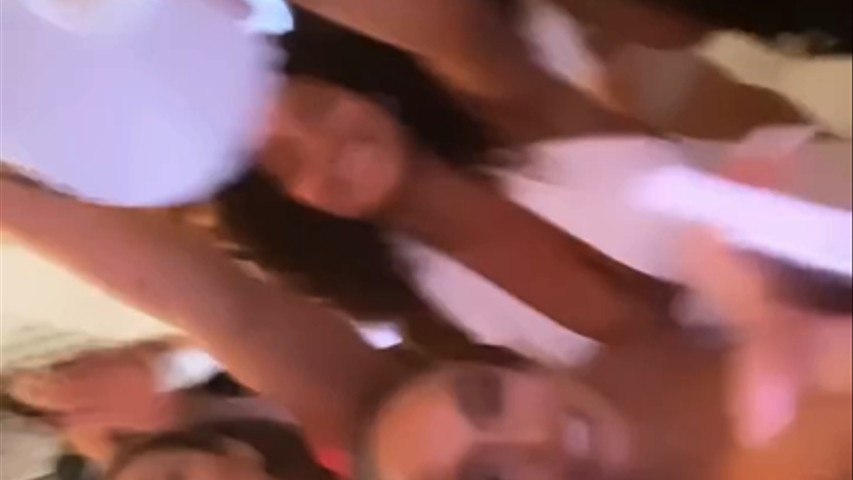 from the dance floor