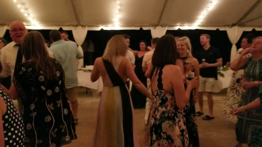 Getting the party going at the Islander Resort in Islamorada