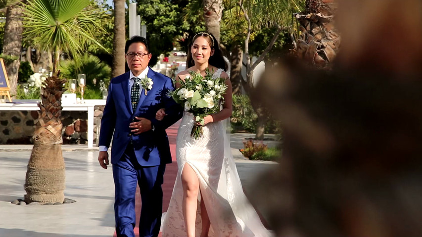 Junelle & Franklin | Santorini