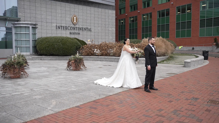 Sarah and Jake a Romantic Wedding at InterContinental Boston