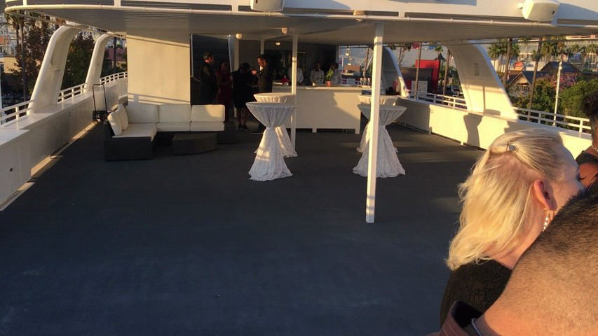 Sir Winston Wedding Upper Deck