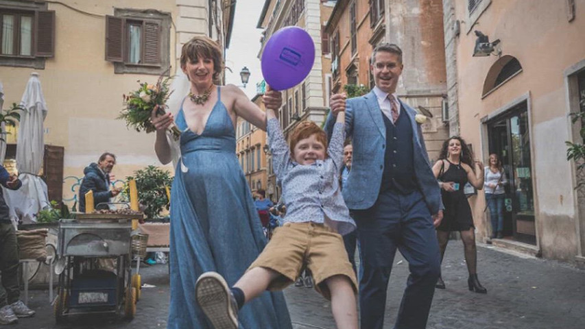 Super intimate wedding, Paul and Eleanor