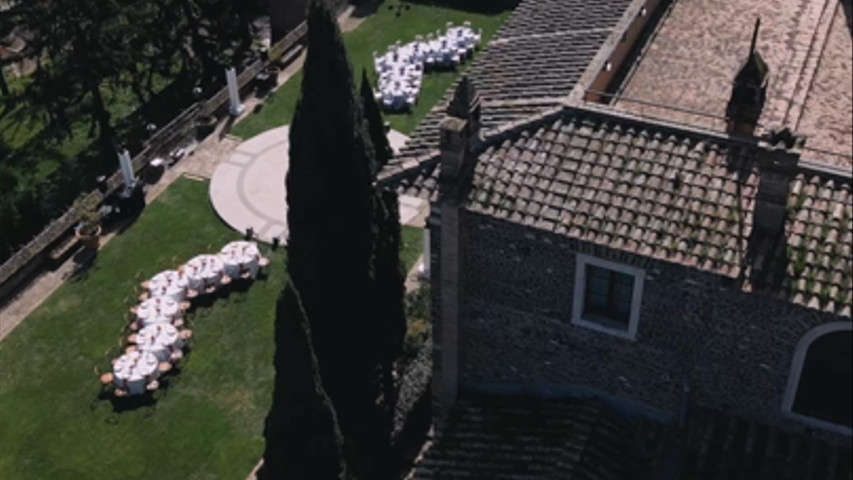 Castle Garden Wedding Setting