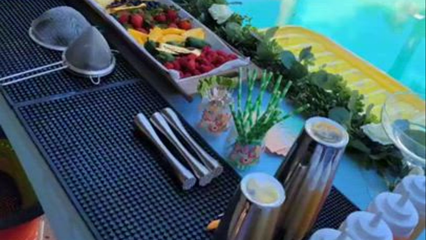 Poolside Bachelorette Party