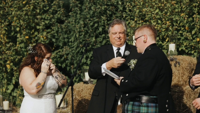 Molly & Luke Hop Yard Wedding