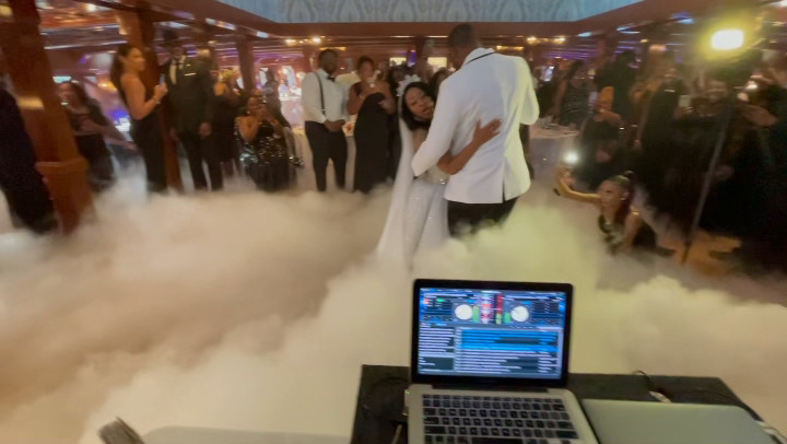 Wedding on The Moshulu for Mr. & Mrs Jones