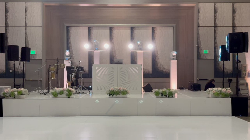 Luxury Wedding DJ Setup | Clean, Modern & High-End Production