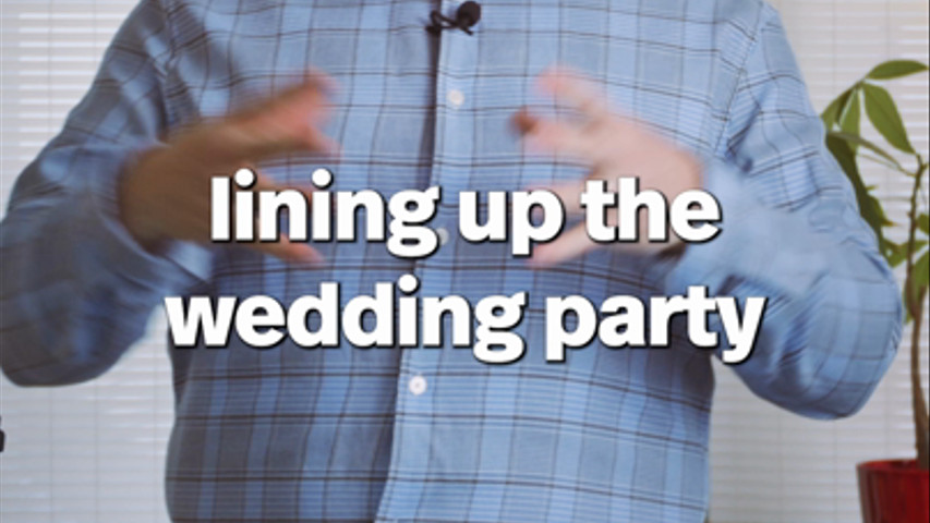 Do you also emcee weddings?