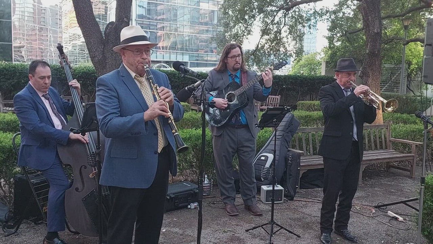 Blue Skies with quartet