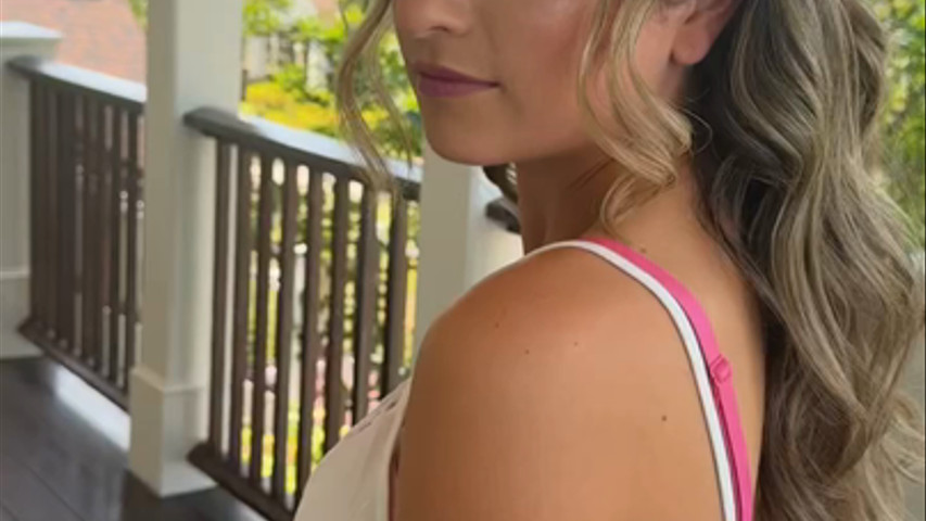 The beautiful Alyssa Hair + Makeup on her wedding day!