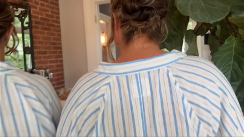 Bridal party hair and makeup reveal 
