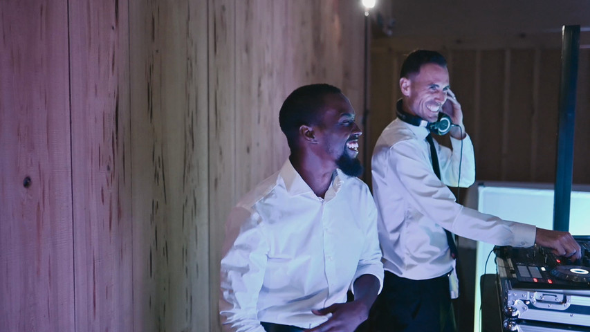 Full Circle Wedding DJs in Action