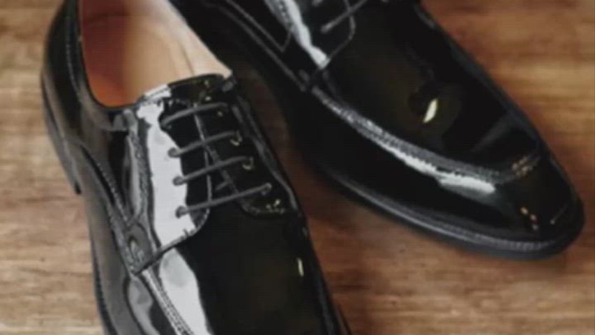 Henry Patent Leather Derby Shoes