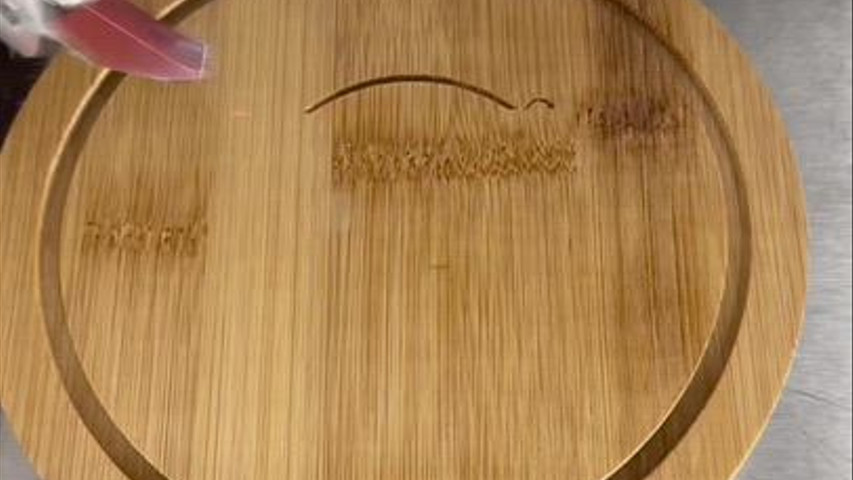 Engraving Process on Wood