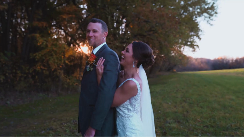 Gorgeous nature themed wedding
