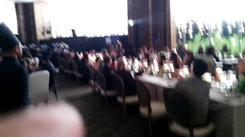 Sparks cascade for reception 