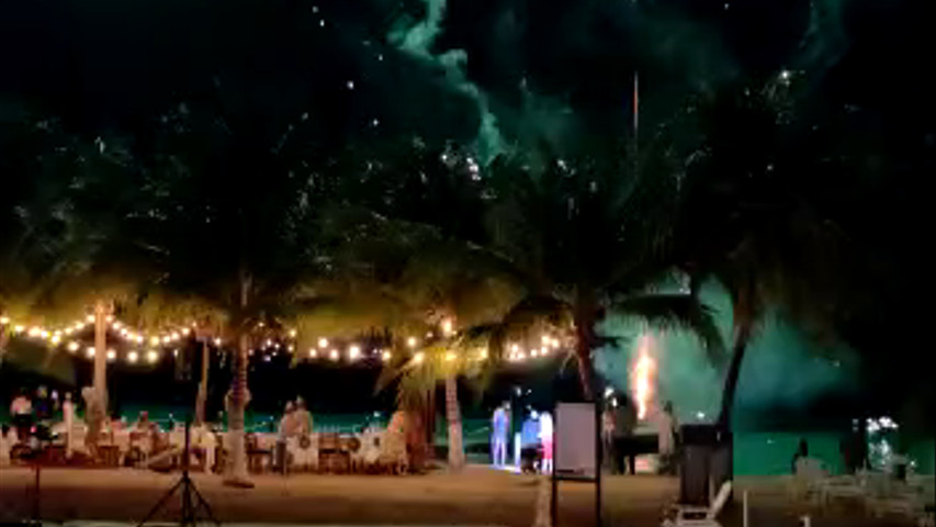 Drone show Cancun