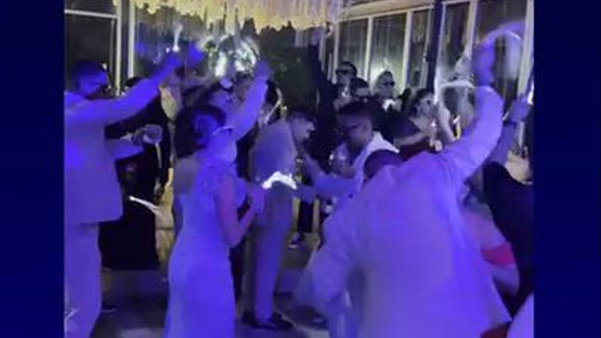 Rocking a wedding in Medellin