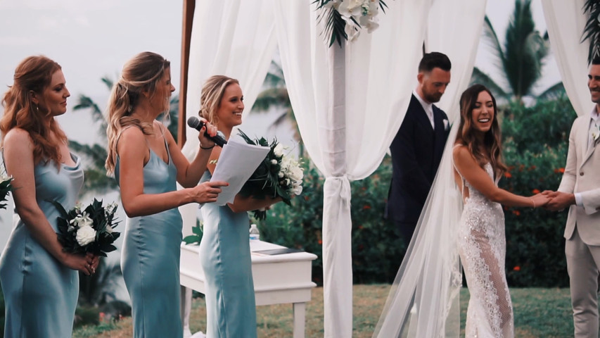 Lovely Tropical-Chic Destination Wedding in Sayulita, Mexico