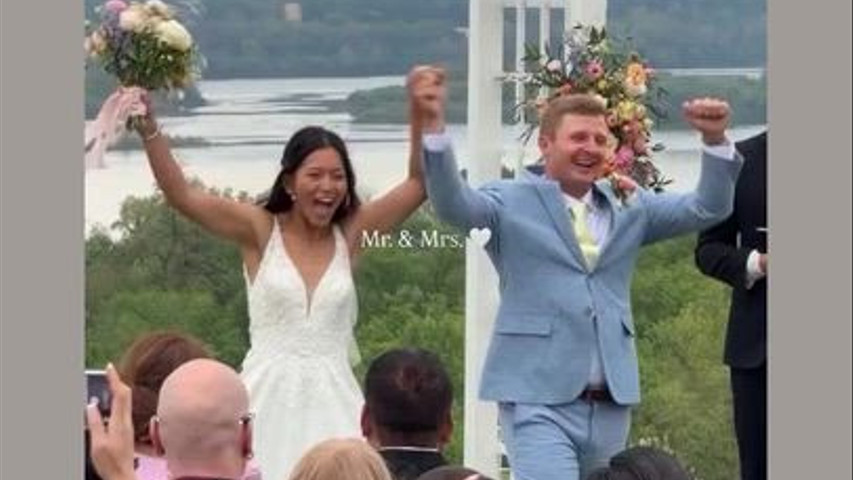 Ceremony at Lauxmont Farms!