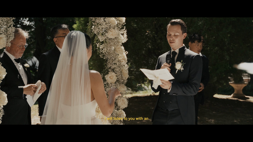 bai xu wedding