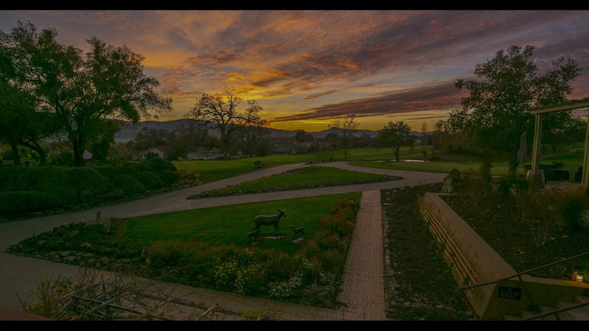 Sunset at Greenhorn Creek