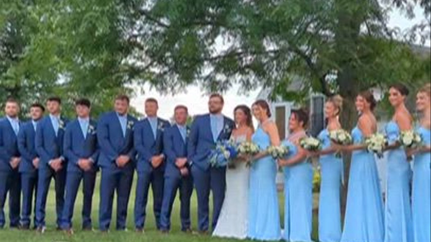 Inn Walden Blue Garden Ceremony