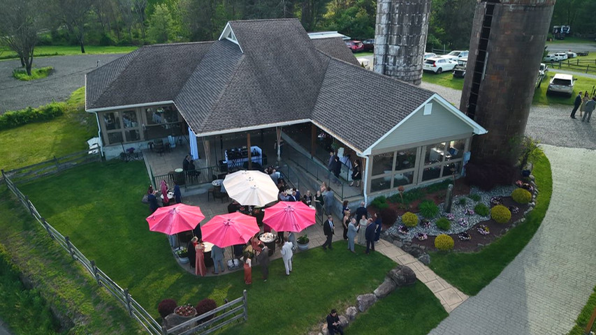 drone video of venue 