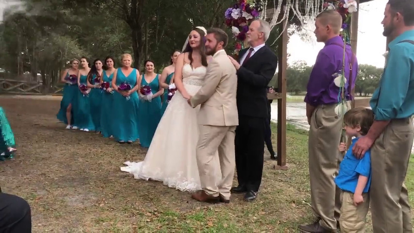 Ceremony at Bridlewood Ranch 