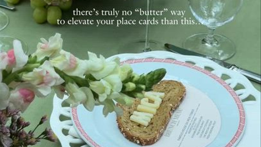 The Butter Place Cards