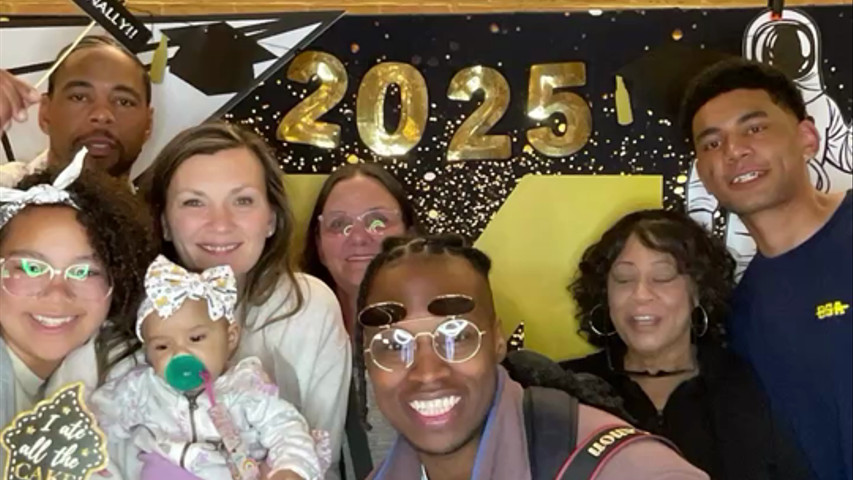 Family graduation fun