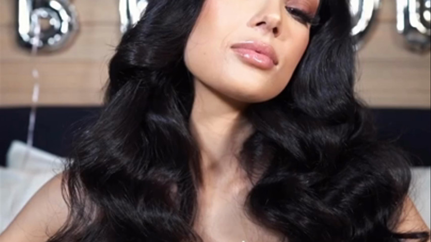 Fluffy glam waves 