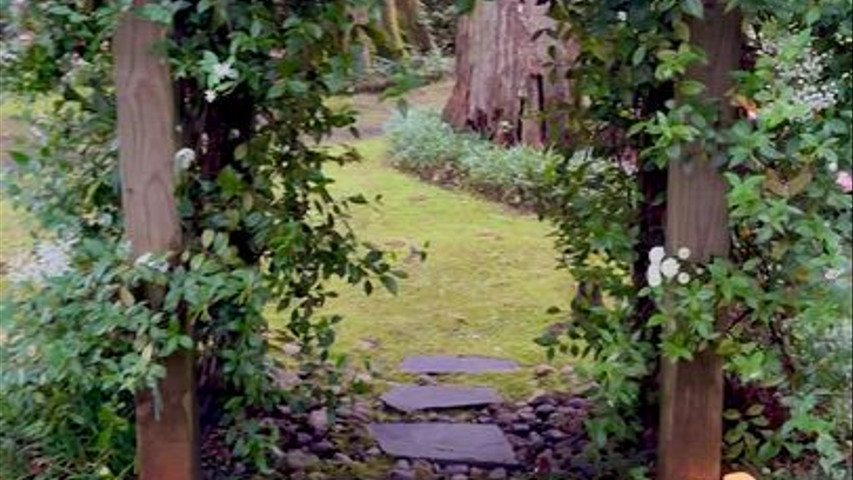 Salt Ceremony for a Garden Wedding