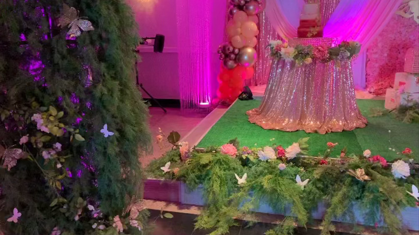 Quinceañera Stage Décor