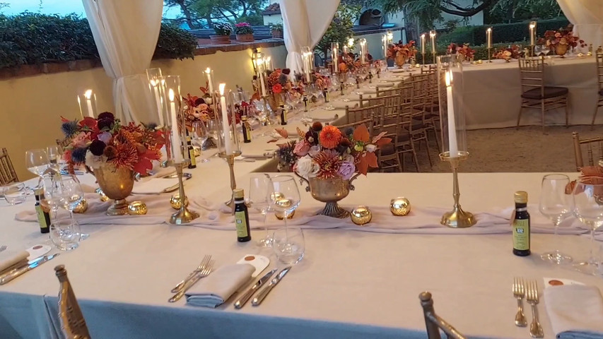 Imperial table in Umbria