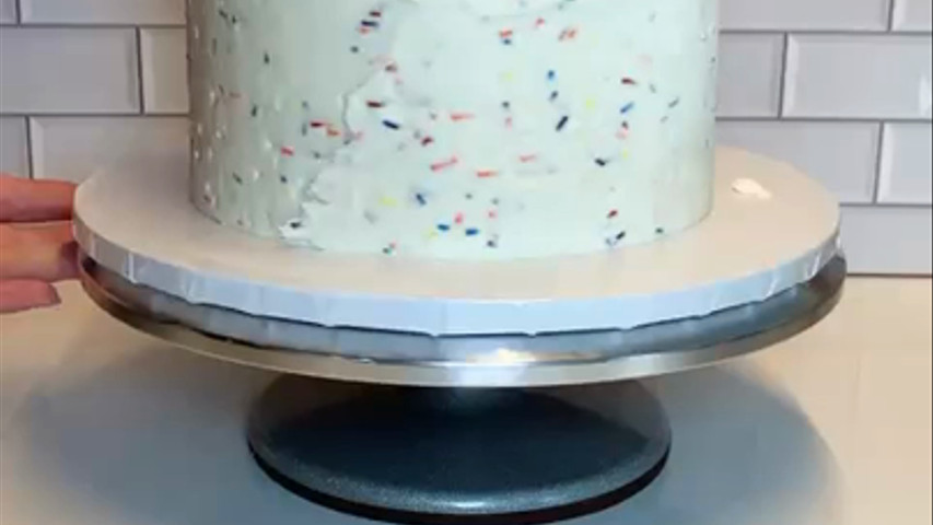Rainbow Sprinkle Cake