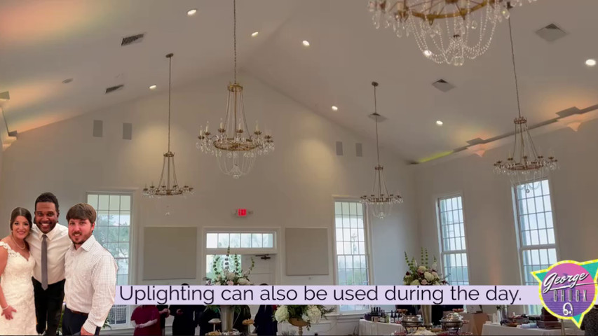 Uplighting during the day
