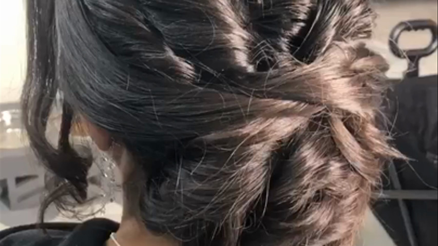 Textured Updo