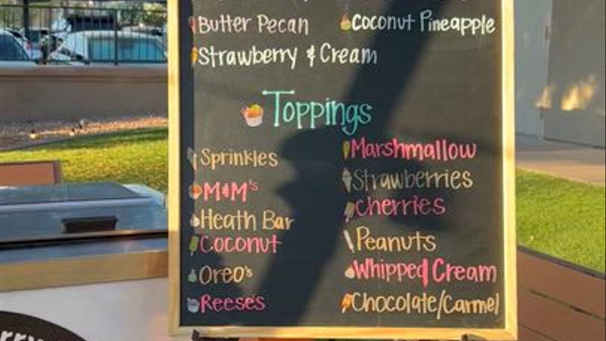 Ice Cream Sundae Service
