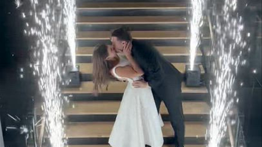3 Sets of sparks for our couple