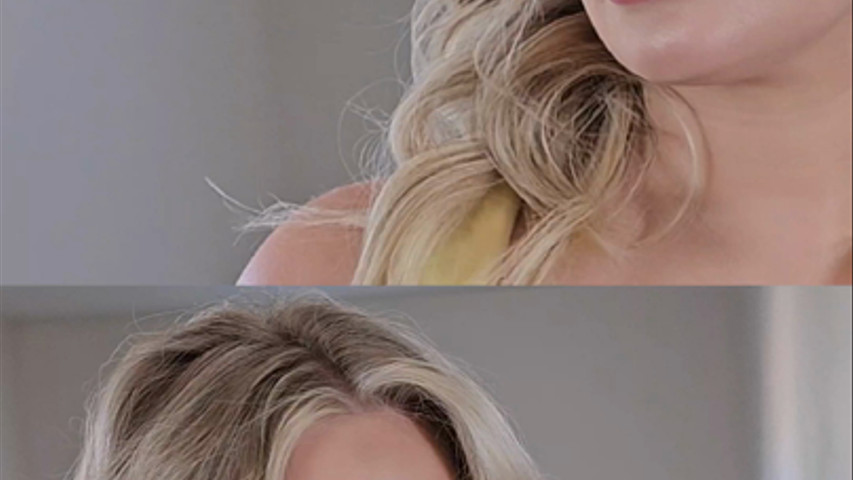 Special occasion makeup and hairstyle
