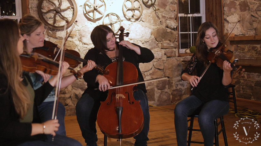 Acoustic String Quartet and Drums