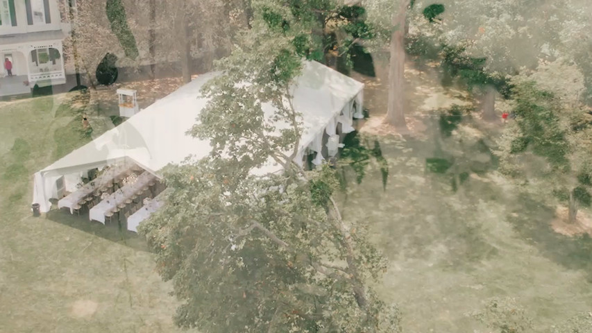 White tent