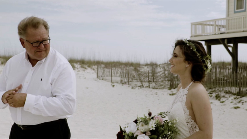 Laura and Jake's Pensacola Beach Wedding 