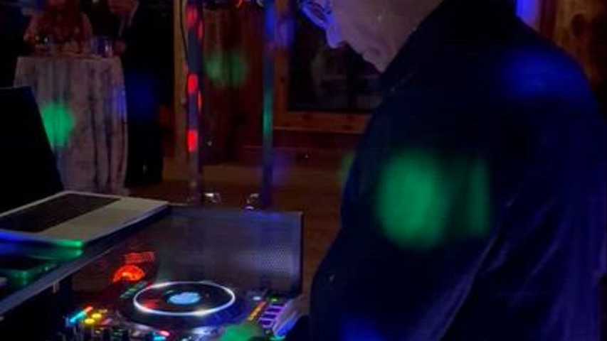 View from the DJ booth
