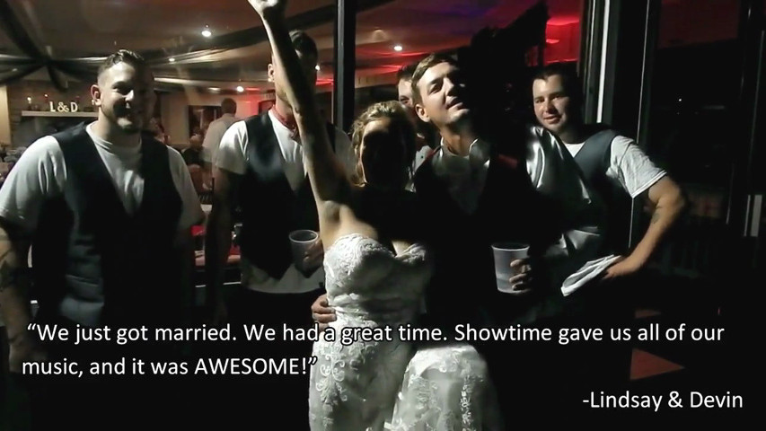 Lindsay, Devin, and the Groomsmen's Video Review!
