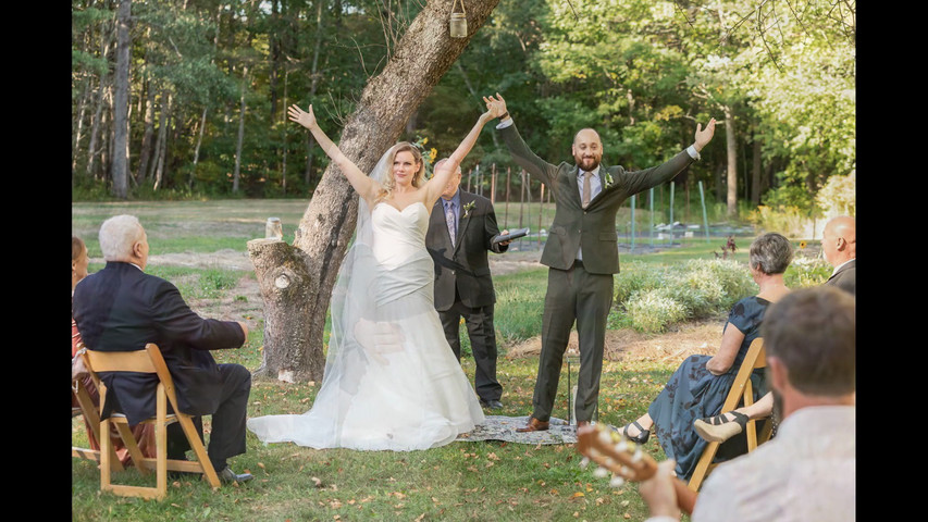 Eric & Emily's Wedding Day in Cape Neddick, ME