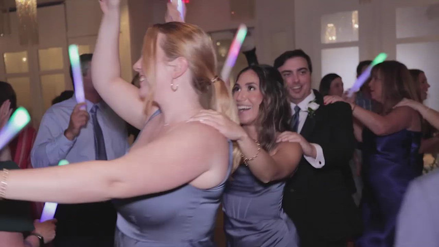 Live wedding footage