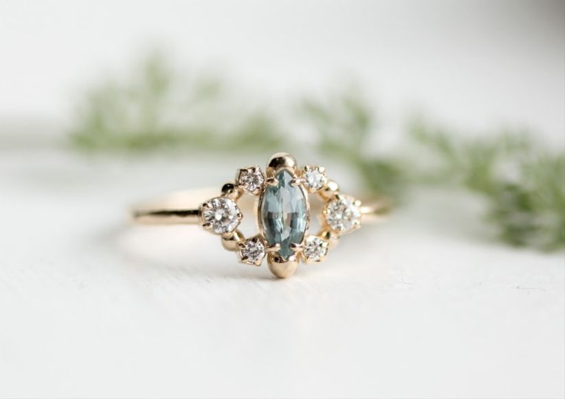 unique non traditional engagement rings