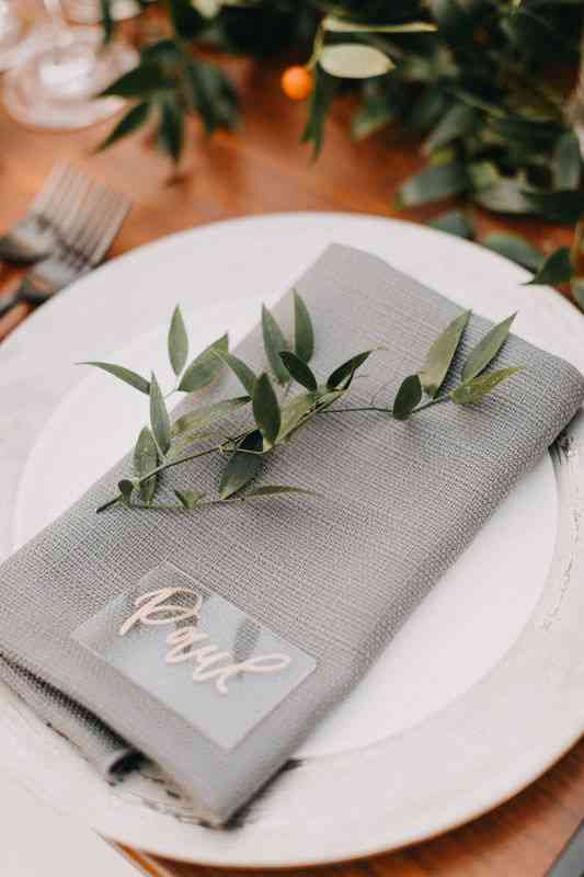 wedding place card table ideas